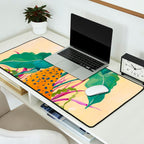 Cheetah and Apples Desk Mat Gallery Image 2