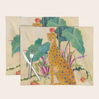 Cheetah and Apples Placemat Gallery Image 1