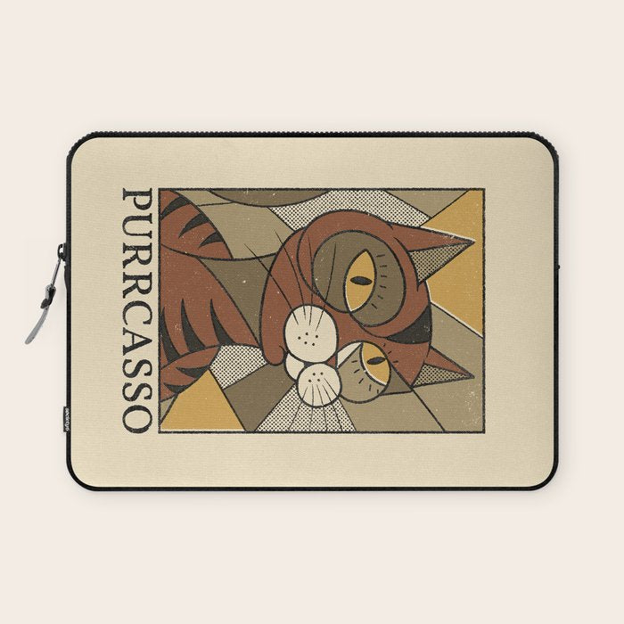 Purrcasso Laptop Sleeve Gallery Image 1
