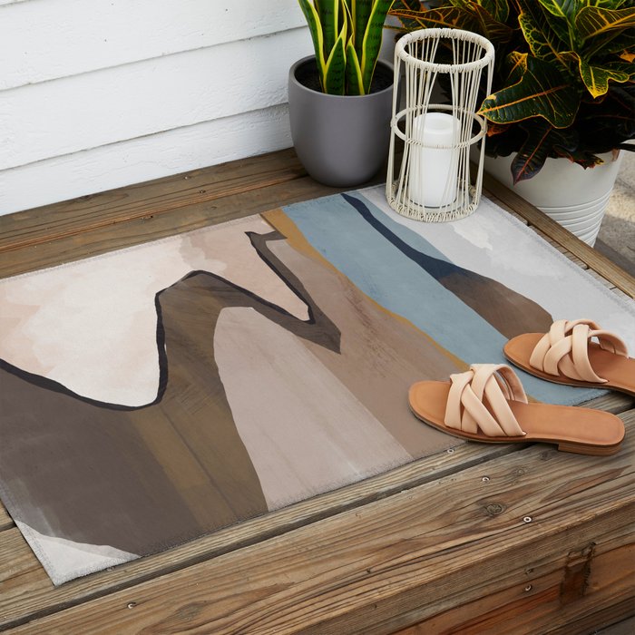 landscape 02 Outdoor Rug Gallery Image 2