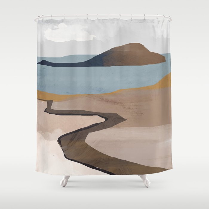 landscape 02 Shower Curtain Gallery Image 1