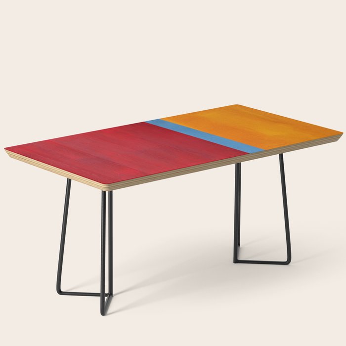Corduroy Blue  Coffee Table Gallery Image 1