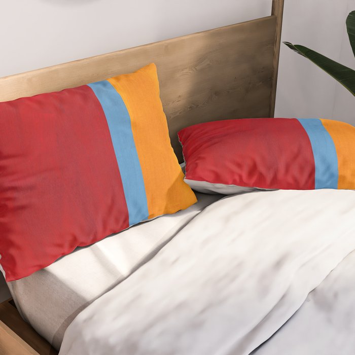 Corduroy Blue  Pillow Sham Gallery Image 2