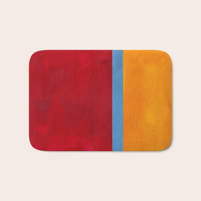 Corduroy Blue  Bath Mat Gallery Image 1