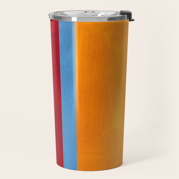 Corduroy Blue  Travel Mug Gallery Image 2