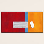 Corduroy Blue  Desk Mat Gallery Image 1