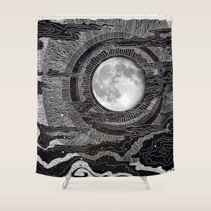 Moon Glow Shower Curtain Gallery Image 1
