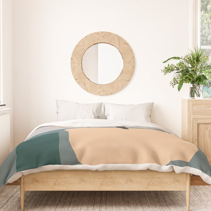 // Shape study #20 Duvet Cover Gallery Image 3