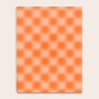 Checkered Blur Orange Blurry Checkered Pattern Notebook Gallery Image 4