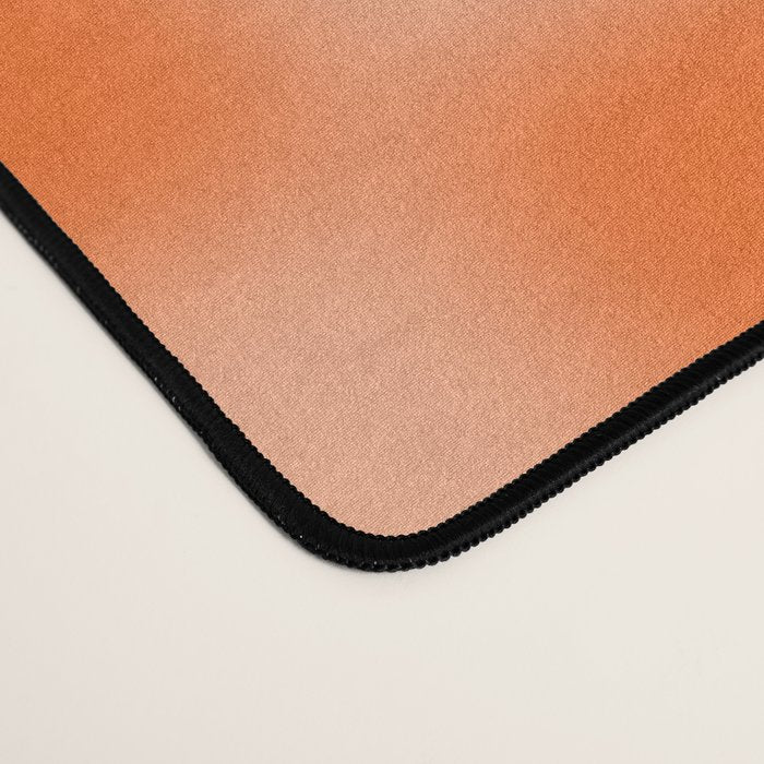Checkered Blur Orange Blurry Checkered Pattern Desk Mat Gallery Image 4