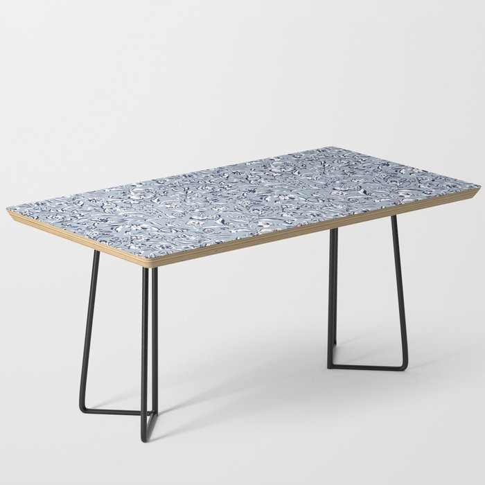 Painterly Florals - Blue Navy Coffee Table Gallery Image 1