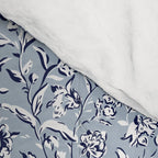 Painterly Florals - Blue Navy Comforter Gallery Image 4
