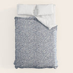 Painterly Florals - Blue Navy Comforter Gallery Image 6