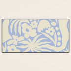 Blomstra blue Desk Mat Gallery Image 3