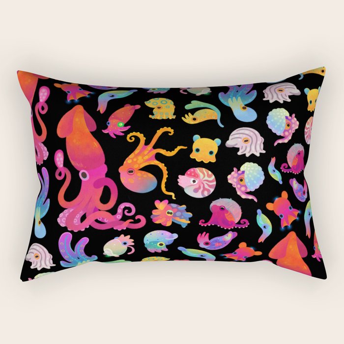 Cephalopod Rectangular Pillow Gallery Image 1