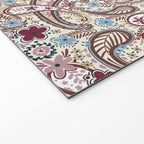 Whimsical Paisley Romance Welcome Mat Gallery Image 2