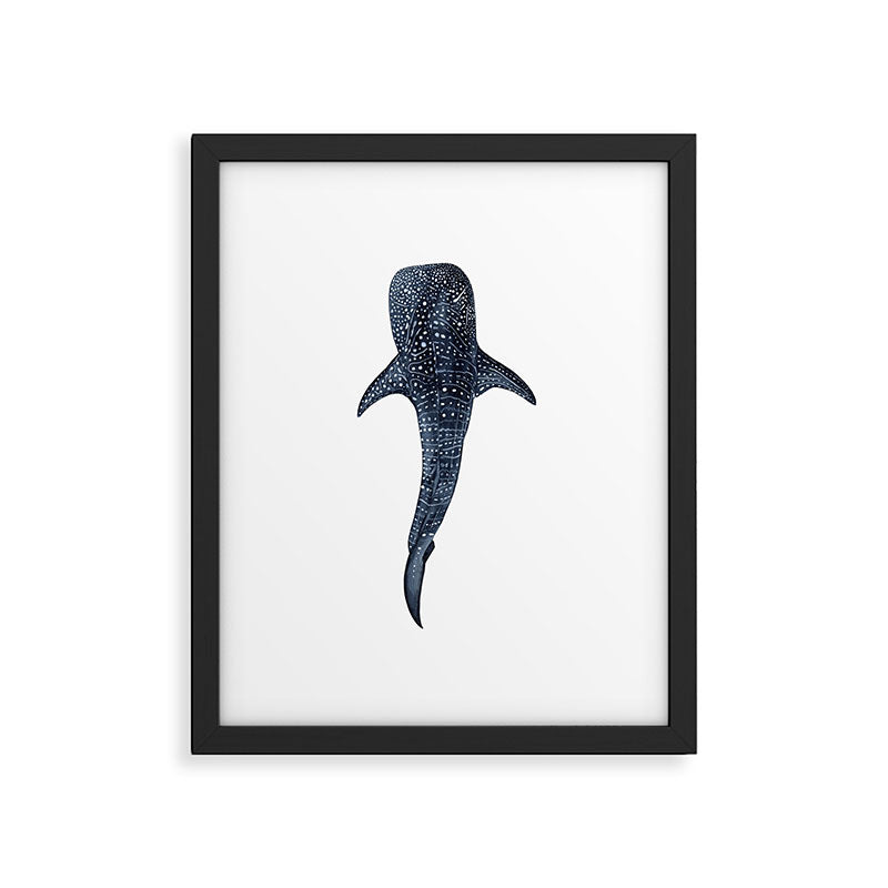 WHALE SHARK II Framed Art Print Gallery Image 5