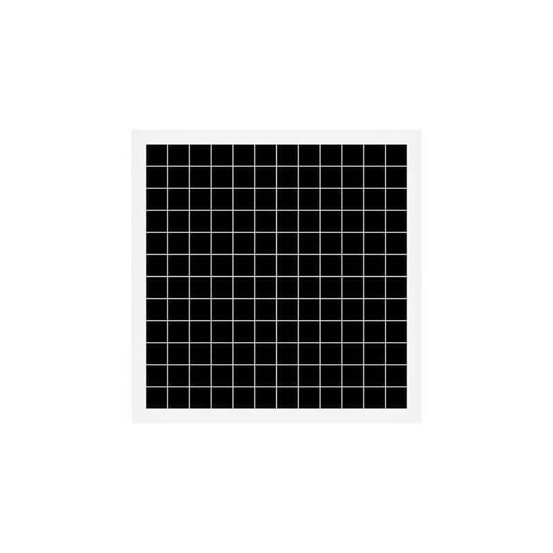 Grid Pattern Line Stripe Black and White Minimalist Geometric Stripes Lines Drawing Art Print Gallery Image 1