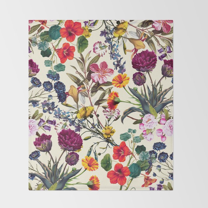 Magical Garden V Throw Blanket Gallery Image 2