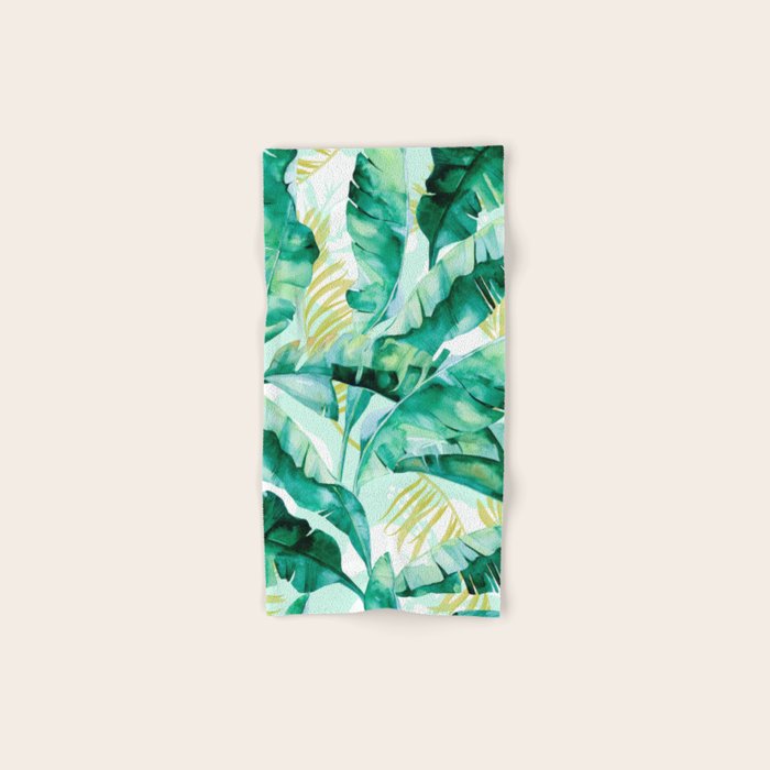 Banana leaf Bath Towel Gallery Image 1