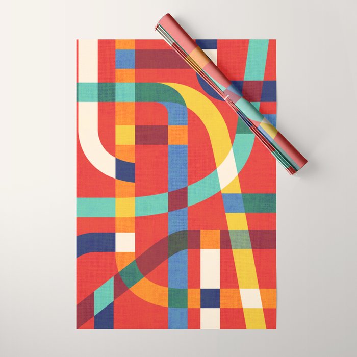 Jazz city Wrapping Paper Gallery Image 1