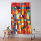Jazz city Window Curtain Gallery Image 5