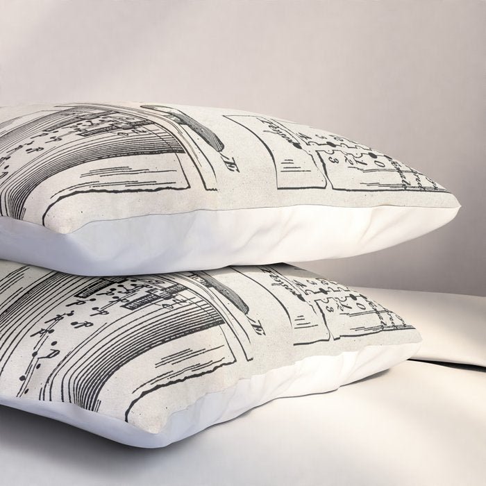 First Computer Patent - Technology Art - Antique Pillow Sham Gallery Image 3