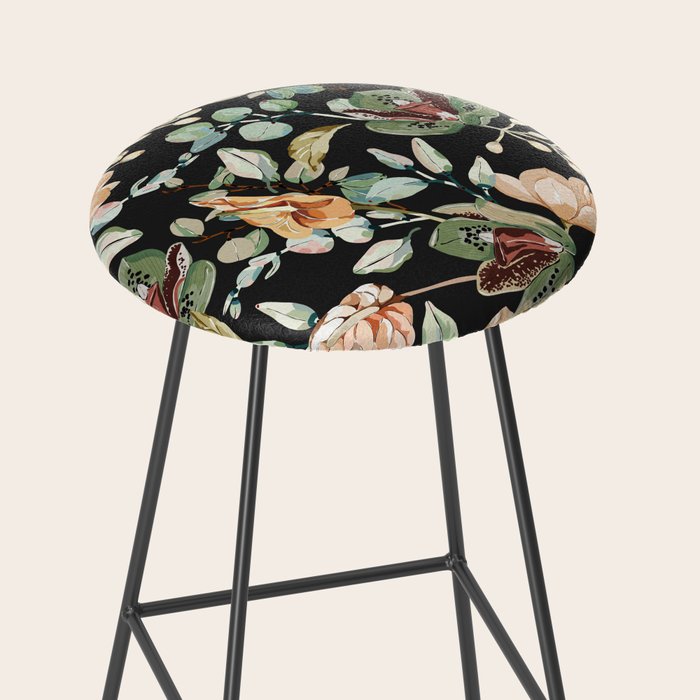 Lush colorful exotic garden C Stool Gallery Image 2