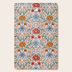  Victorian Botanicals - Carnation in Red and Blue Cutting Board Gallery Image 1