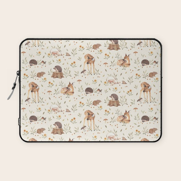 Woodland Critters  Laptop Sleeve Gallery Image 1