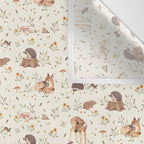 Woodland Critters  Wall Tapestry Gallery Image 3