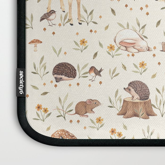 Woodland Critters  Laptop Sleeve Gallery Image 3