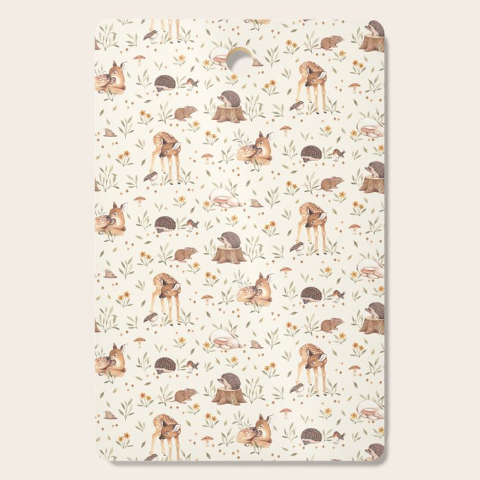 Woodland Critters  Cutting Board Gallery Image 1