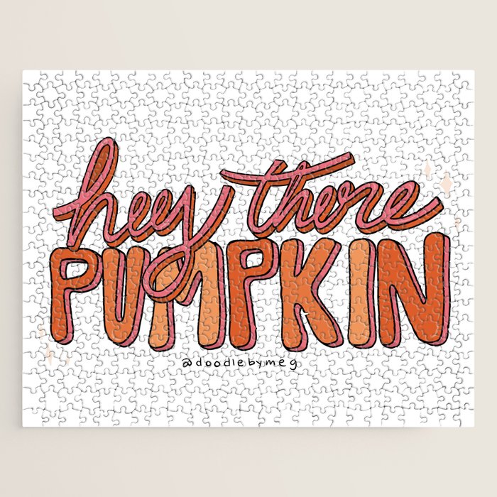 Hey There Pumpkin Jigsaw Puzzle Gallery Image 1