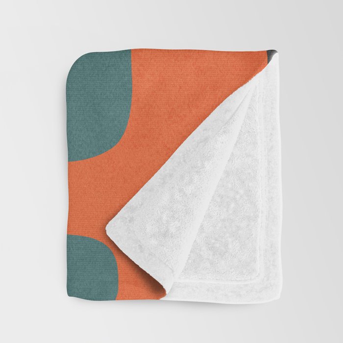 Shapes in Bloom 1 Throw Blanket Gallery Image 3