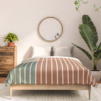 Color Block Line Abstract XXVII Comforter Gallery Image 3