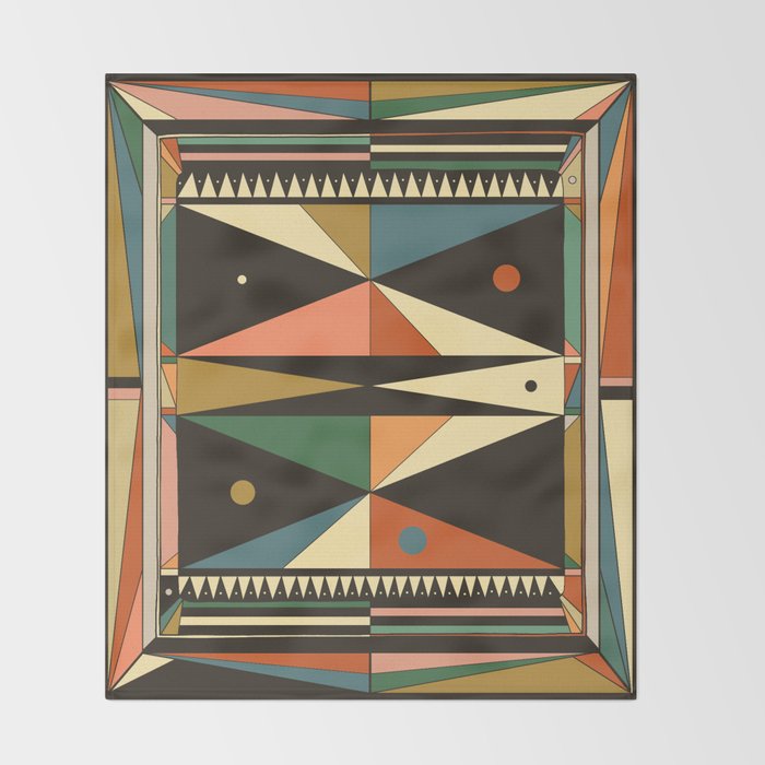 The Vintage Stripe Throw Blanket Gallery Image 2