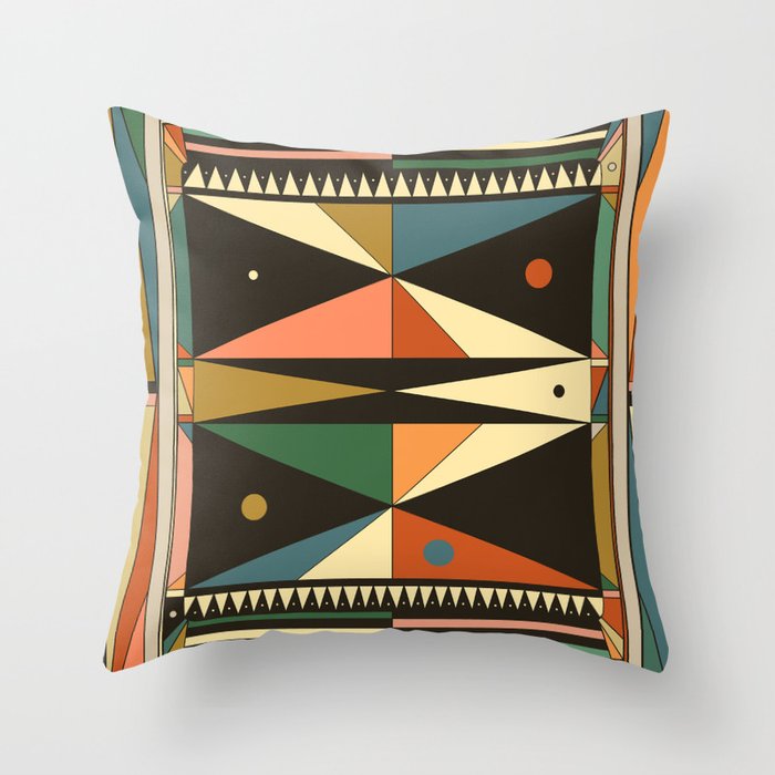 The Vintage Stripe Throw Pillow Gallery Image 6