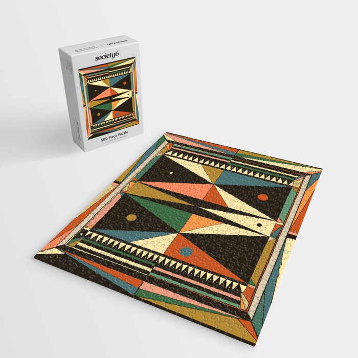 The Vintage Stripe Jigsaw Puzzle Gallery Image 2