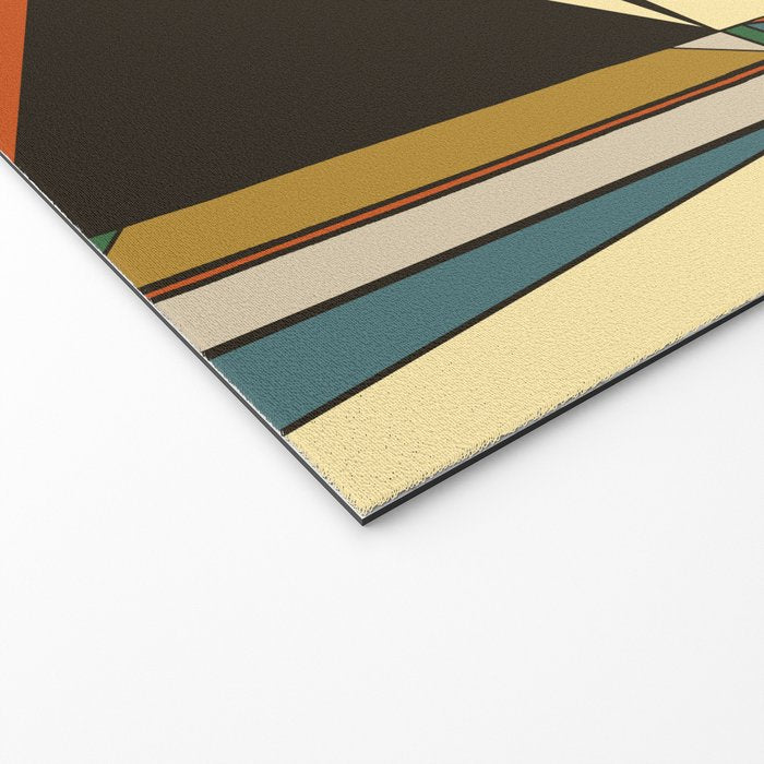 The Vintage Stripe Welcome Mat Gallery Image 2