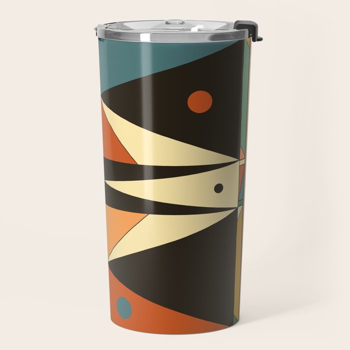 The Vintage Stripe Travel Mug Gallery Image 2