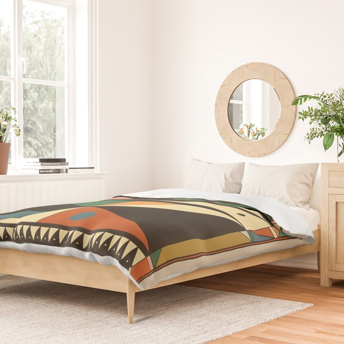 The Vintage Stripe Duvet Cover Gallery Image 2
