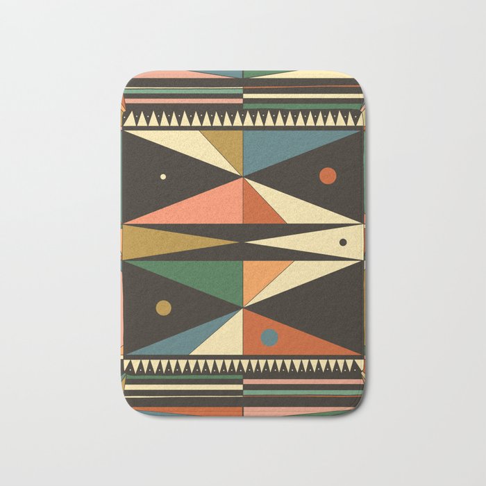 The Vintage Stripe Bath Mat Gallery Image 1