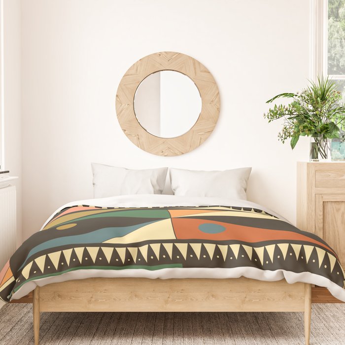 The Vintage Stripe Duvet Cover Gallery Image 3