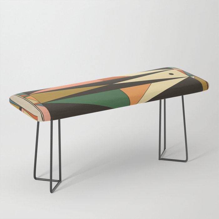 The Vintage Stripe Bench Gallery Image 1