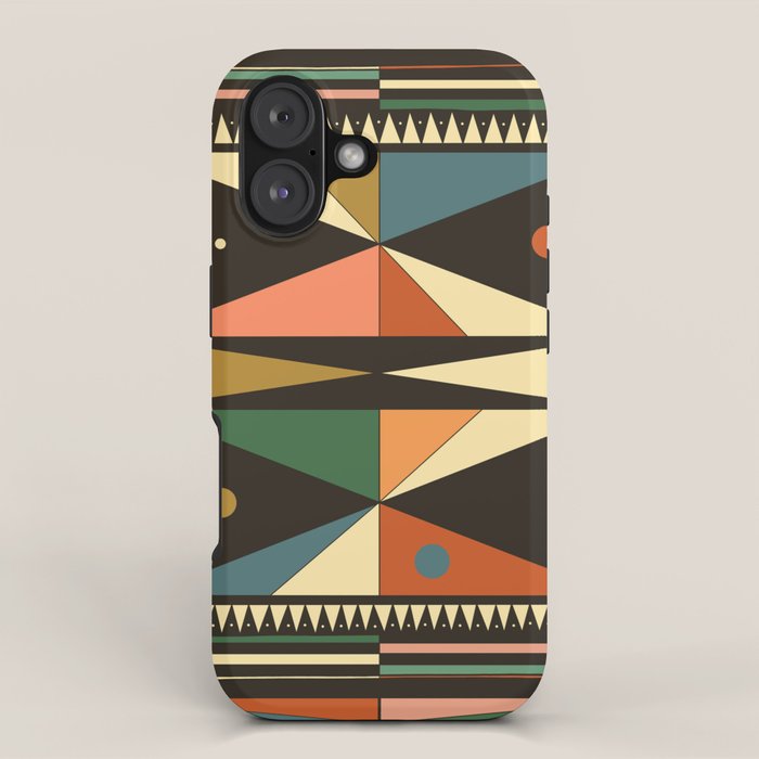 The Vintage Stripe iPhone Case Gallery Image 1