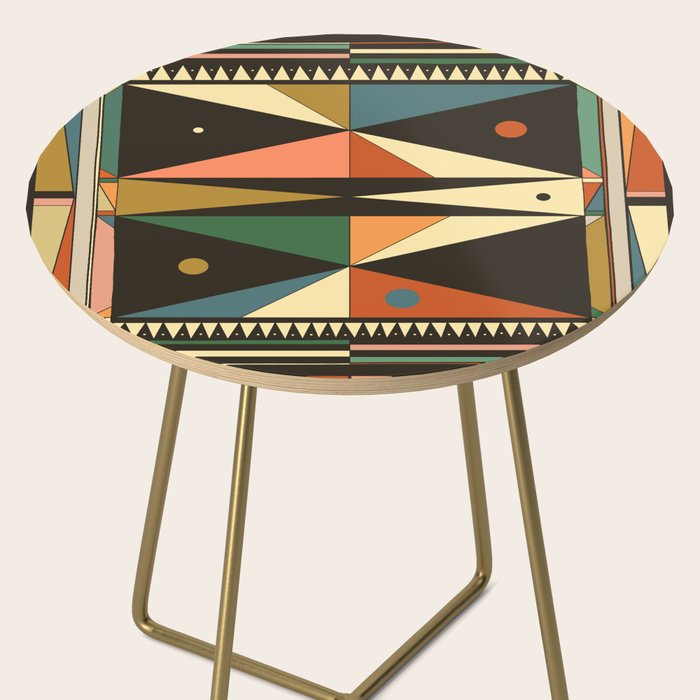 The Vintage Stripe Side Table Gallery Image 2