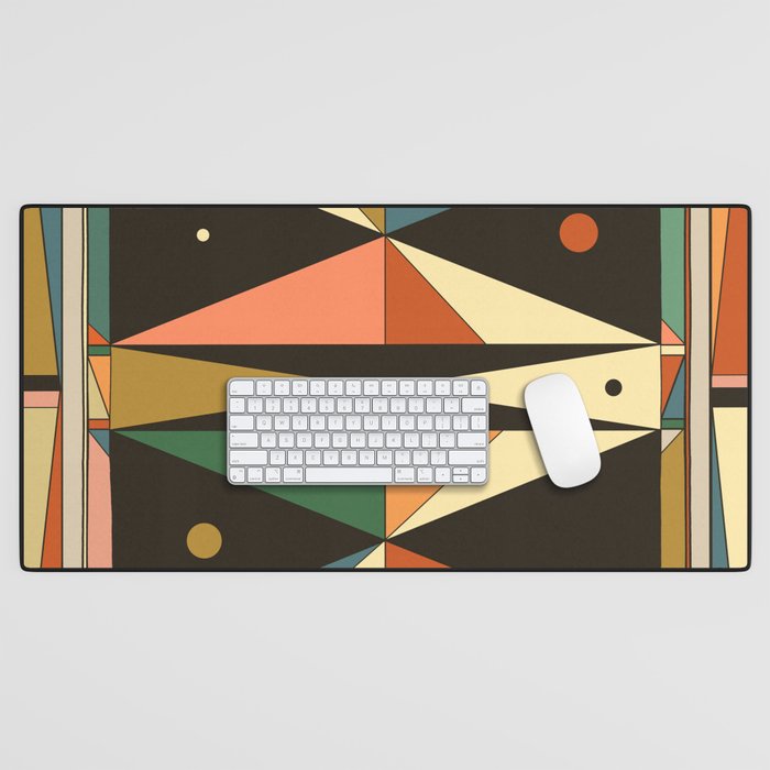 The Vintage Stripe Desk Mat Gallery Image 1