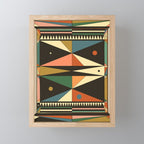 The Vintage Stripe Mini Art Print Gallery Image 1
