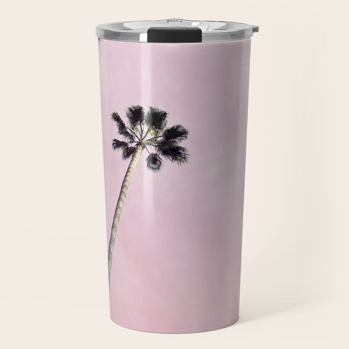 Pink Palms Travel Mug Gallery Image 1